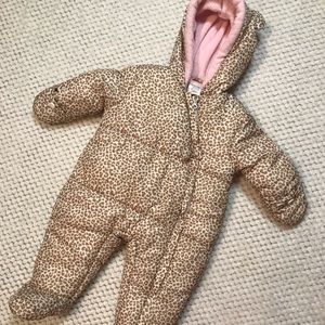 Carter’s 3 month Outerwear Zip up Winter Bodysuit